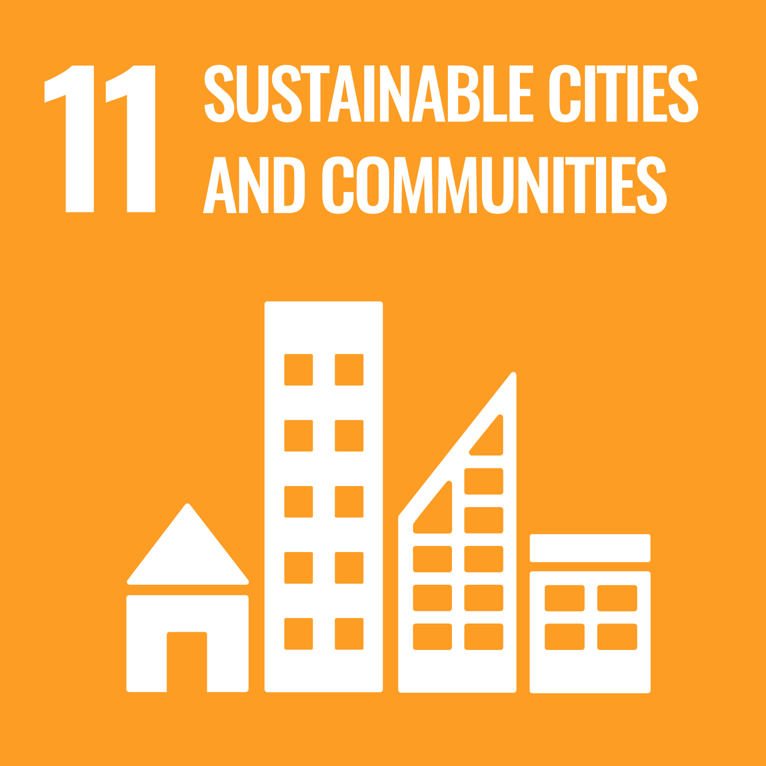 SDG sustainable cities and communities logo
