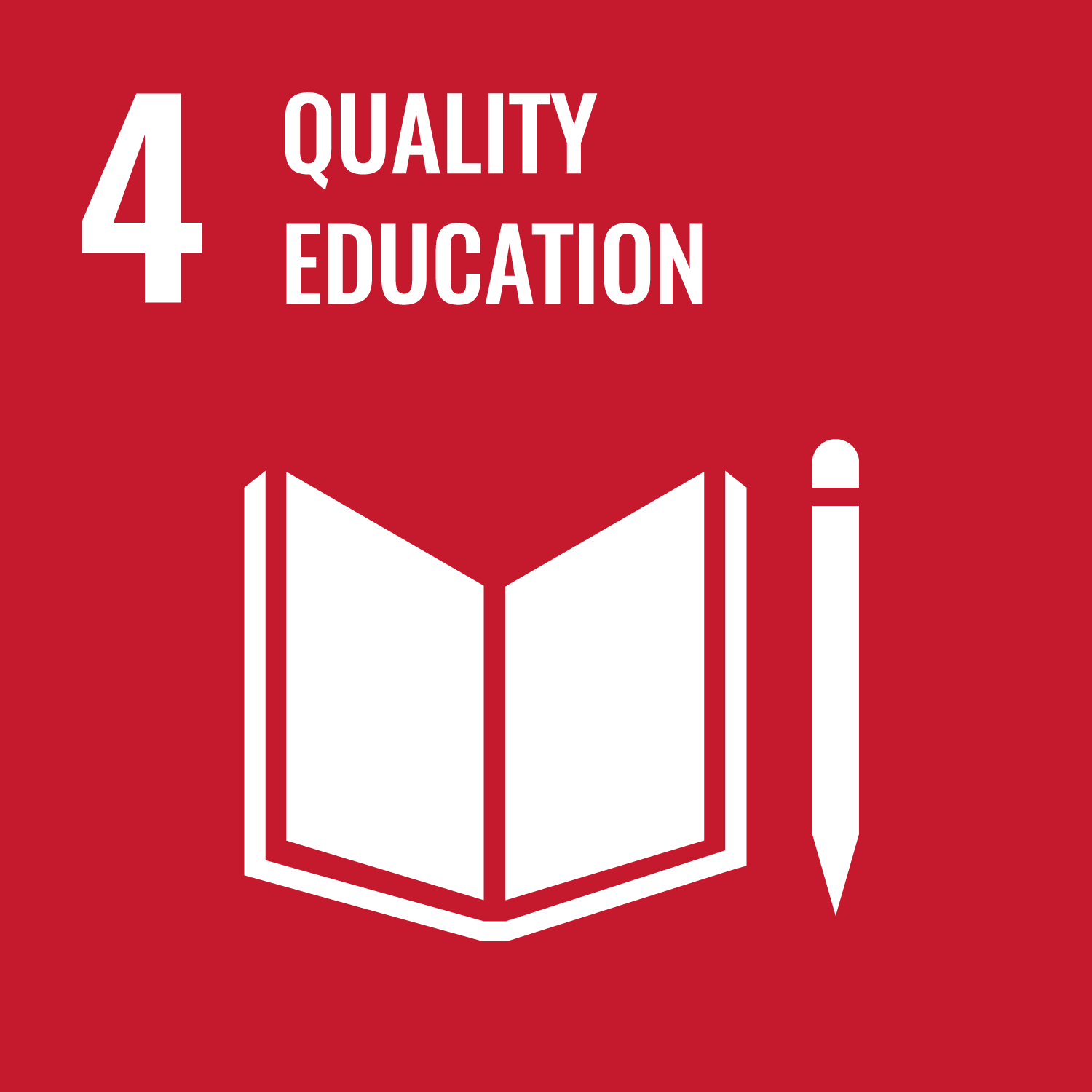 SDG4 icon - Quality Education