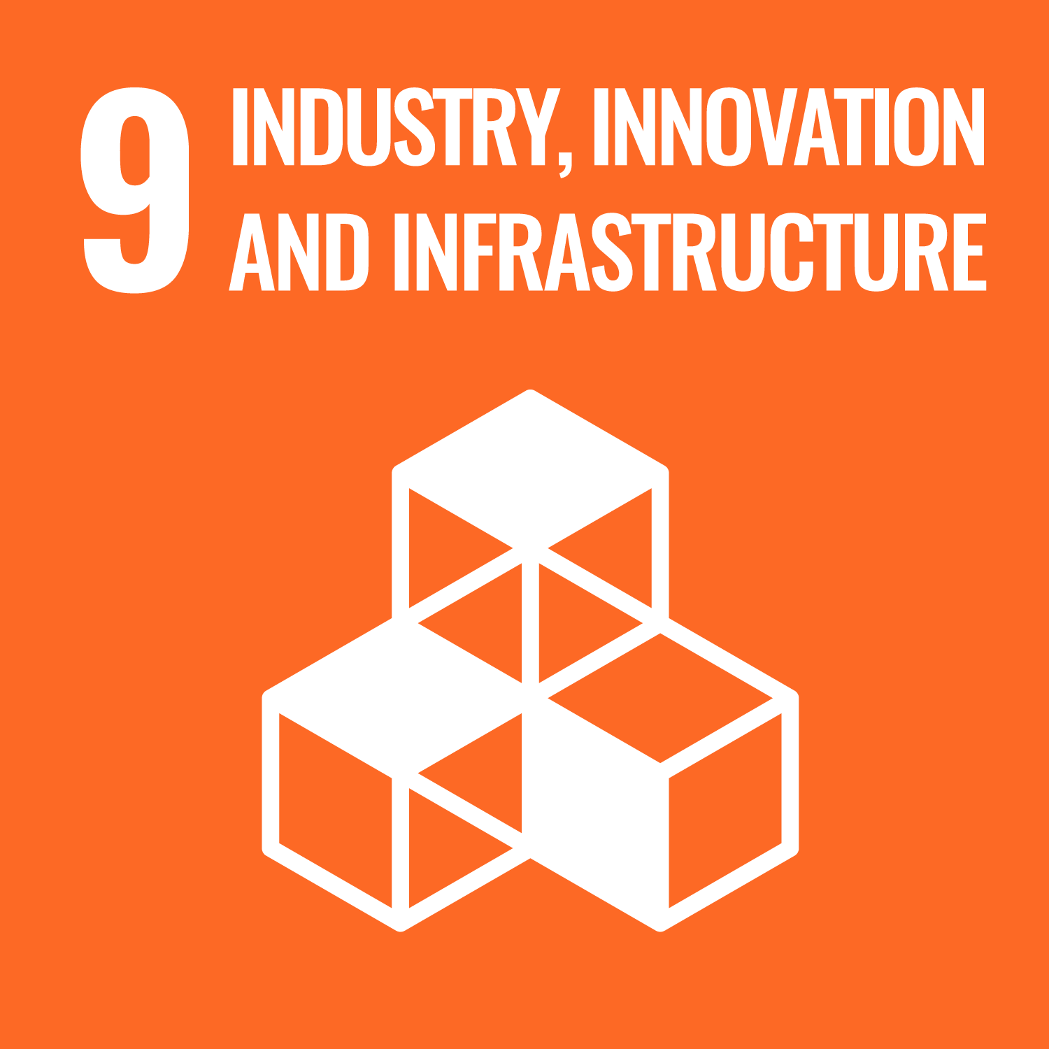 SDG9 icon - industry, innovation and infrastructure
