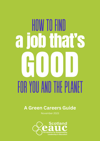 How to find a job that's good for you and the planet - a Green Careers Guide