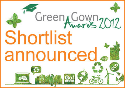 Green Gown Awards 2012 shortlist announced