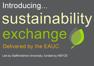 Launch of the Sustainability Exchange - Education gets new ground-breaking knowledge bank 