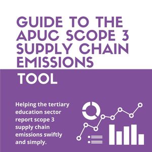 Guide to the APUC Scope 3 Supply Chain Emissions Reporting Tool