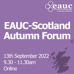EAUC-Scotland Autumn Forum Meeting image #1