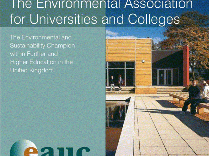 New EAUC Membership & Services Brochure Launched