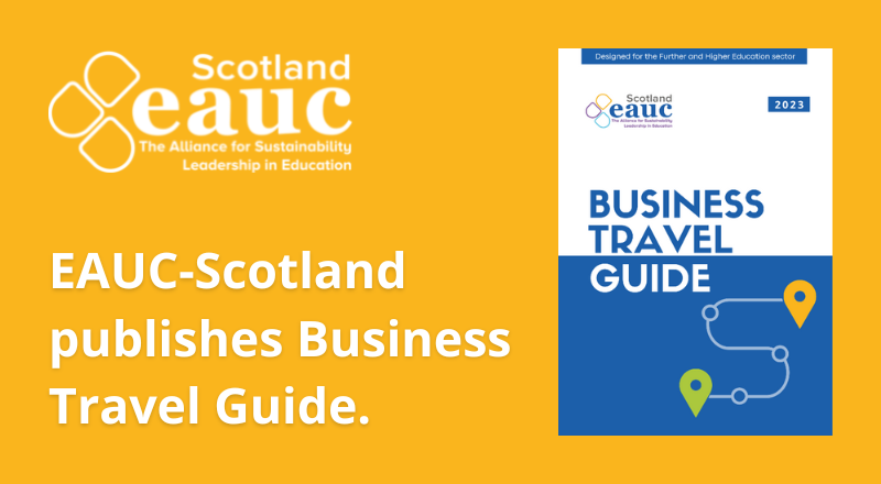EAUC Scotland publishes Business Travel Guide