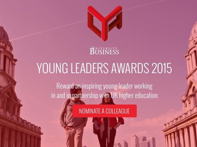 Reward an inspiring young leader working in partnership with UK Higher Education