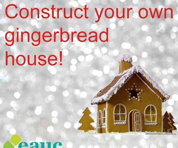 Construct your own sustainable gingerbread house!