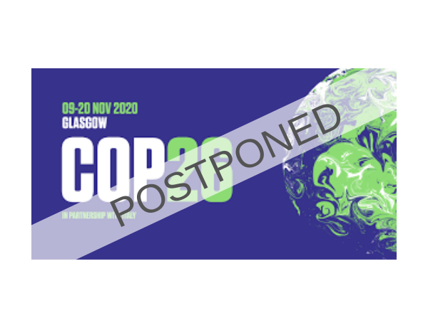 Government announces COP26 postponed due to COVID-19