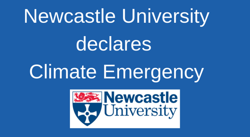 Newcastle University second to declare a climate emergency in UK