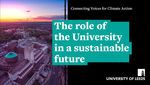 The role of the University in a sustainable future  image #1