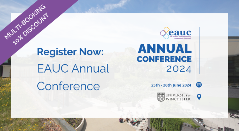 Registration Opens for EAUC Annual Conference 2024