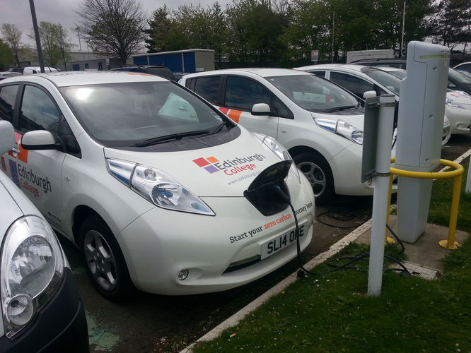 Electric Cars for Teaching and Estates Staff at Edinburgh College
