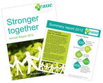Stronger together - Annual Report and Annual General Meeting 2013 image #1