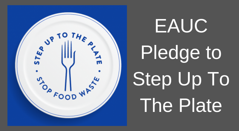 EAUC signs world-leading government pledge to help halve food waste