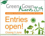 Awarding sustainability excellence for 10 years - 2014 Green Gown Awards now open! image #1