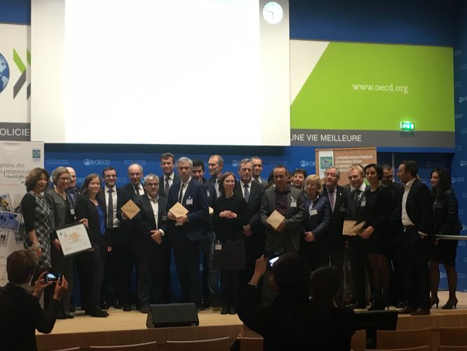 Celebrations for the Winners of the 2015 Trophées des campus responsables