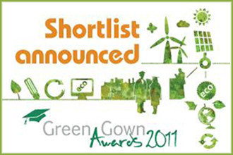 Green Gown Awards 2011 shortlist announced