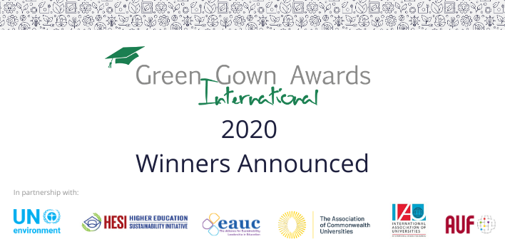 International Green Gown Awards Winners