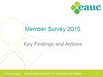 2015 Member Survey Report