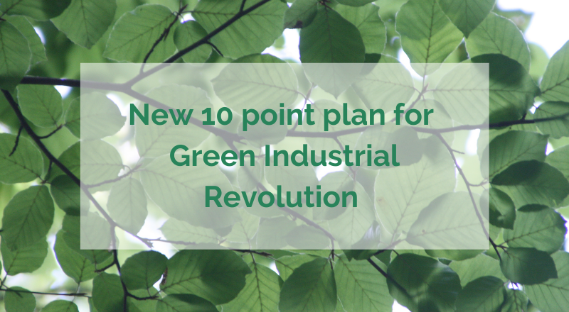 UK PM outlines 10-point plan for green industrial revolution