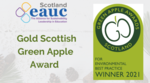 Celebrating the Gold Green Apple Award achieved by EAUC-Scotland!