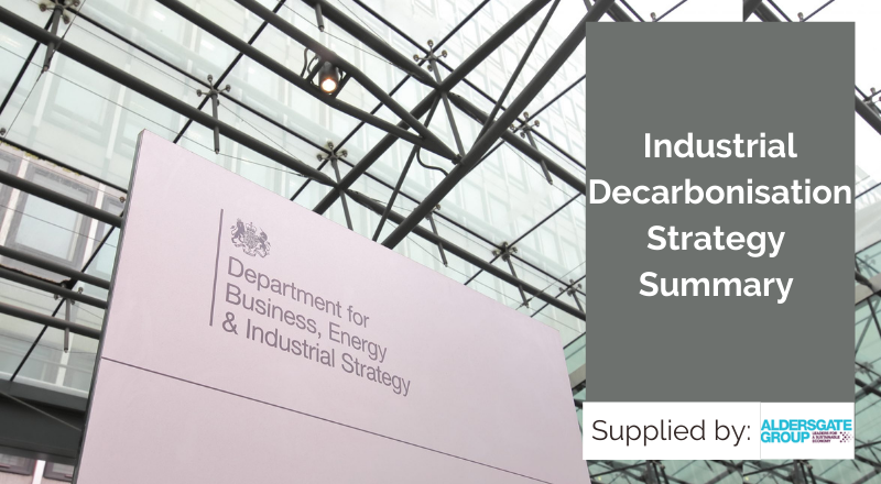 Industrial Decarbonisation Strategy - Summary