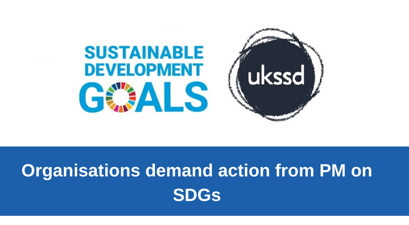 Organisations demand action from PM on SDGs