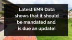 Reflections on the latest EMR data 
