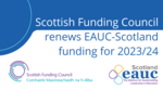 Scottish Funding Council renews EAUC-Scotland funding for 2023/24 image #1