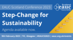 EAUC-Scotland opens bookings for Step-Change for Sustainability Conference