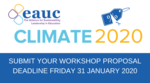 Submit your workshop proposal for CLIMATE 2020
