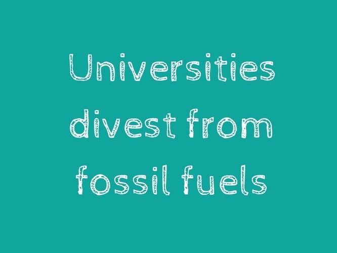 University of Bristol and University of Edinburgh latest to announce fossil fuel divestment