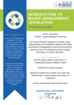 Introduction to Waste Management Legislation accredited course image #1