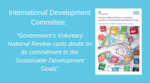Governments Voluntary National Review casts doubt on its commitment to the SDGs