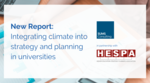 New report: Integrating climate into strategy and planning in universities